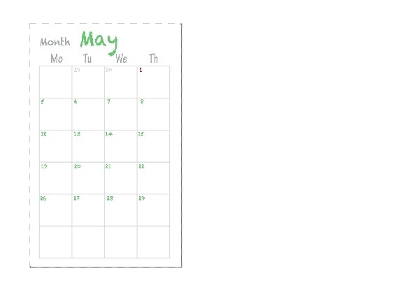 Calendar 2014 – 2