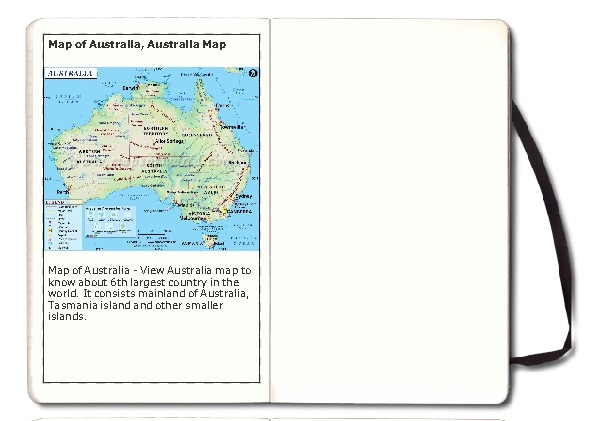 Map of Australia, Australia Map