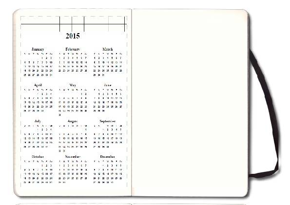 2015 – 2016 yearly calendar