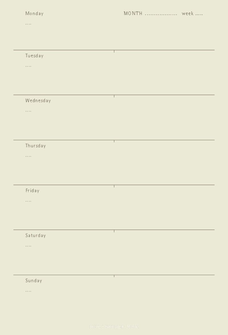 Week Planner
