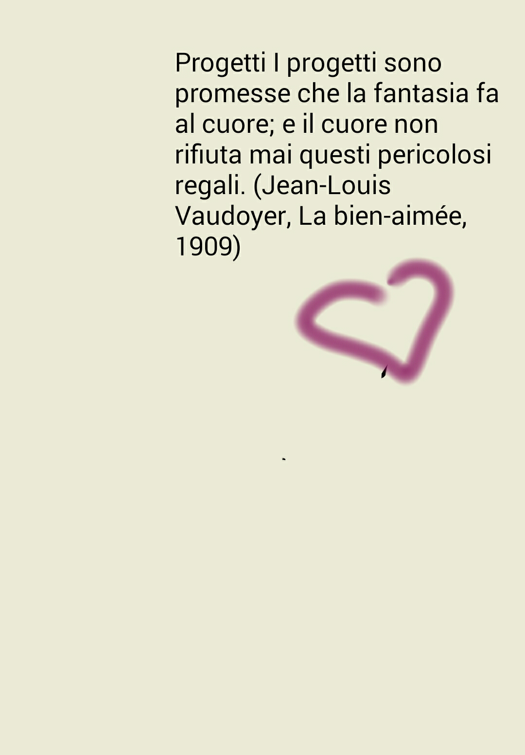 I miei progetti, i miei sogni