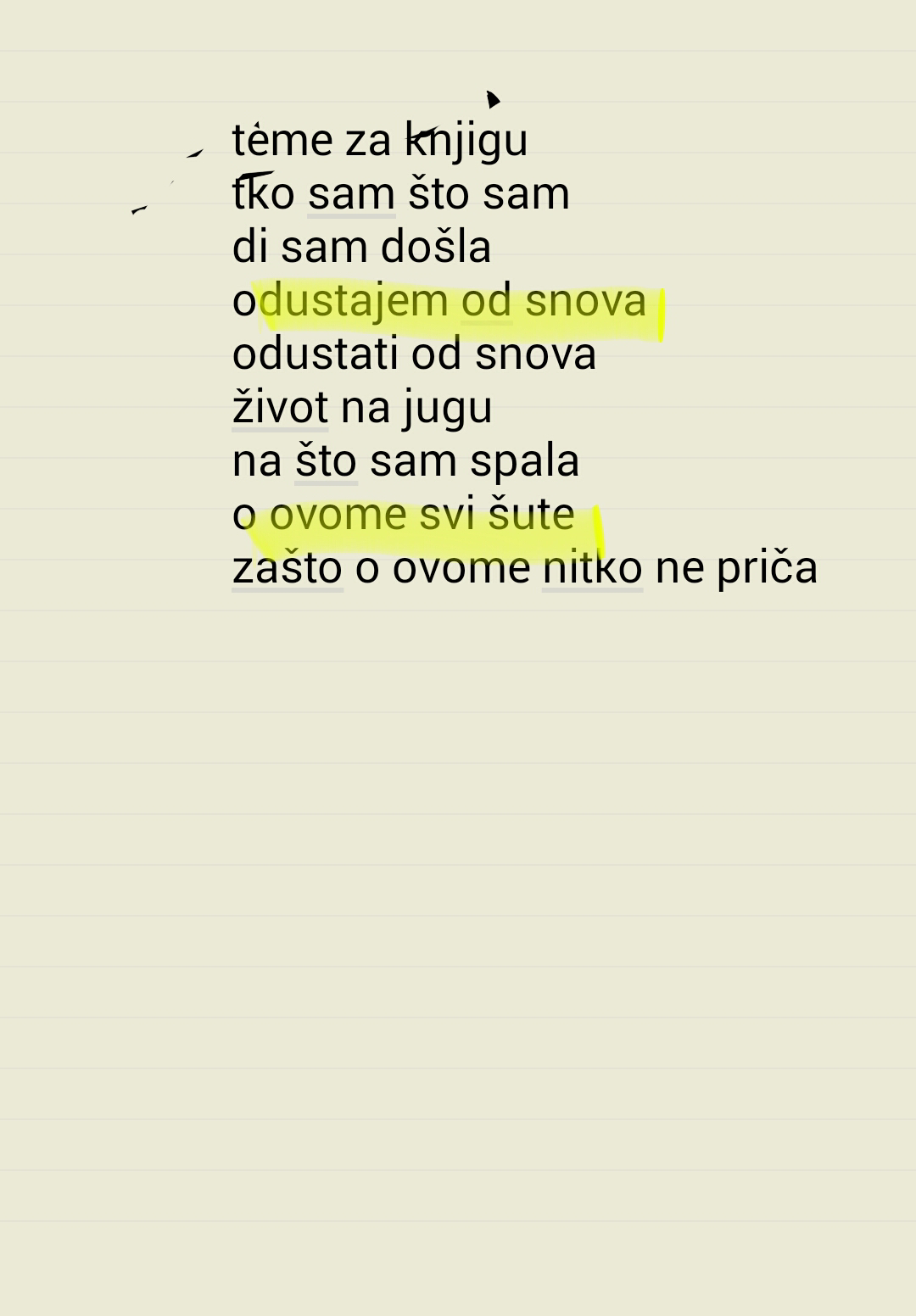 teme za knjigu