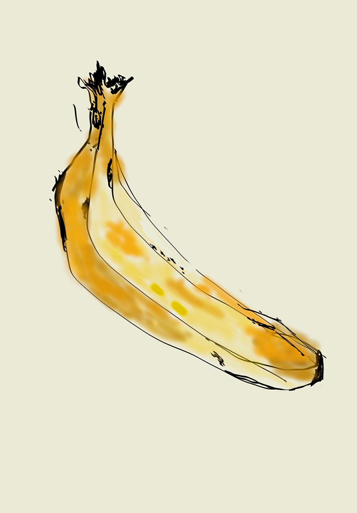 Banana >.