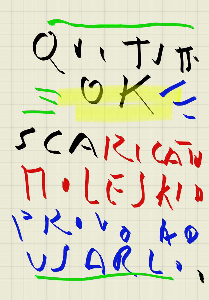 Prova scrittura