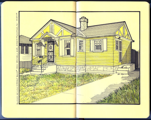 Butter Yellow Frame House ii