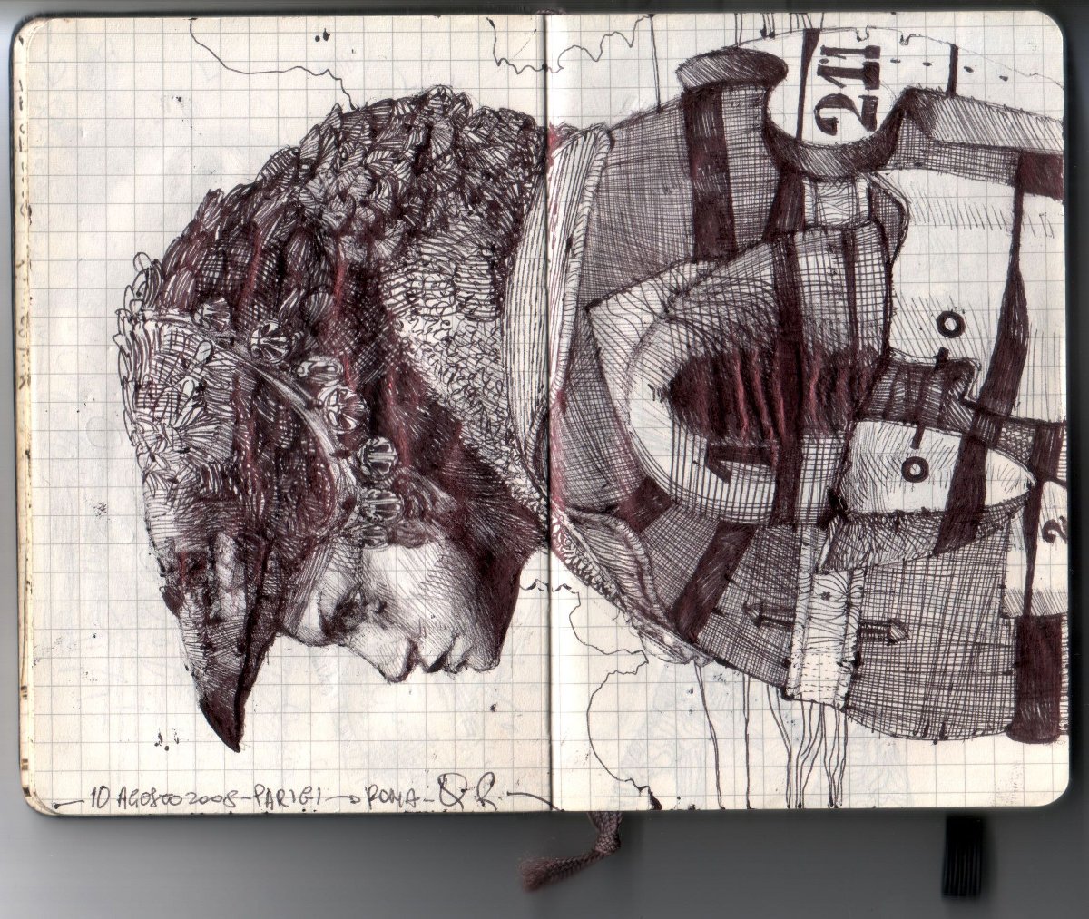 my moleskine 2009 – illustrations