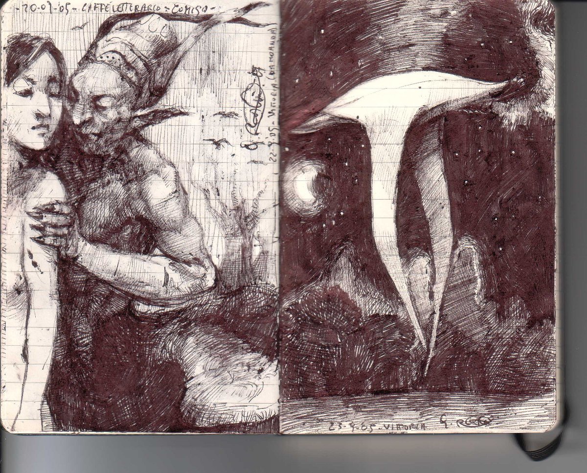 my moleskine 2005 – illustrations