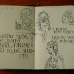 sketchbook pages