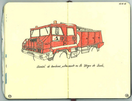 Camion de Bomberos