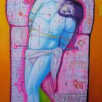 Jesus Pop -Painting of Beatrice Feo Filangeri (Beatrice Feo)