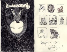 Gorilla sketch