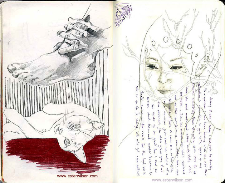 Ester Wilson Sketchbook