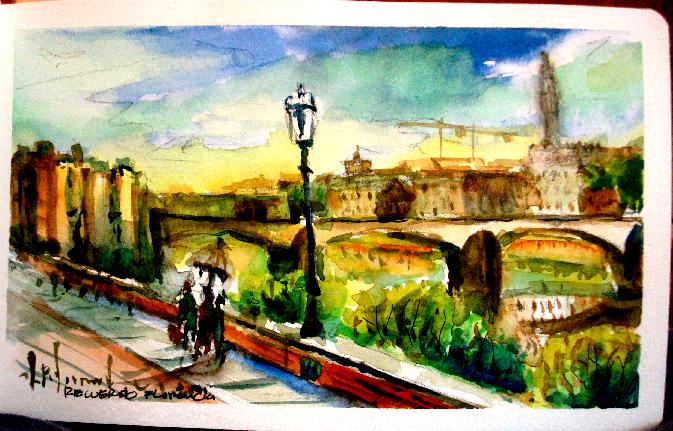 Un paseo por el Arno!
