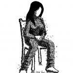 Woman in a chair