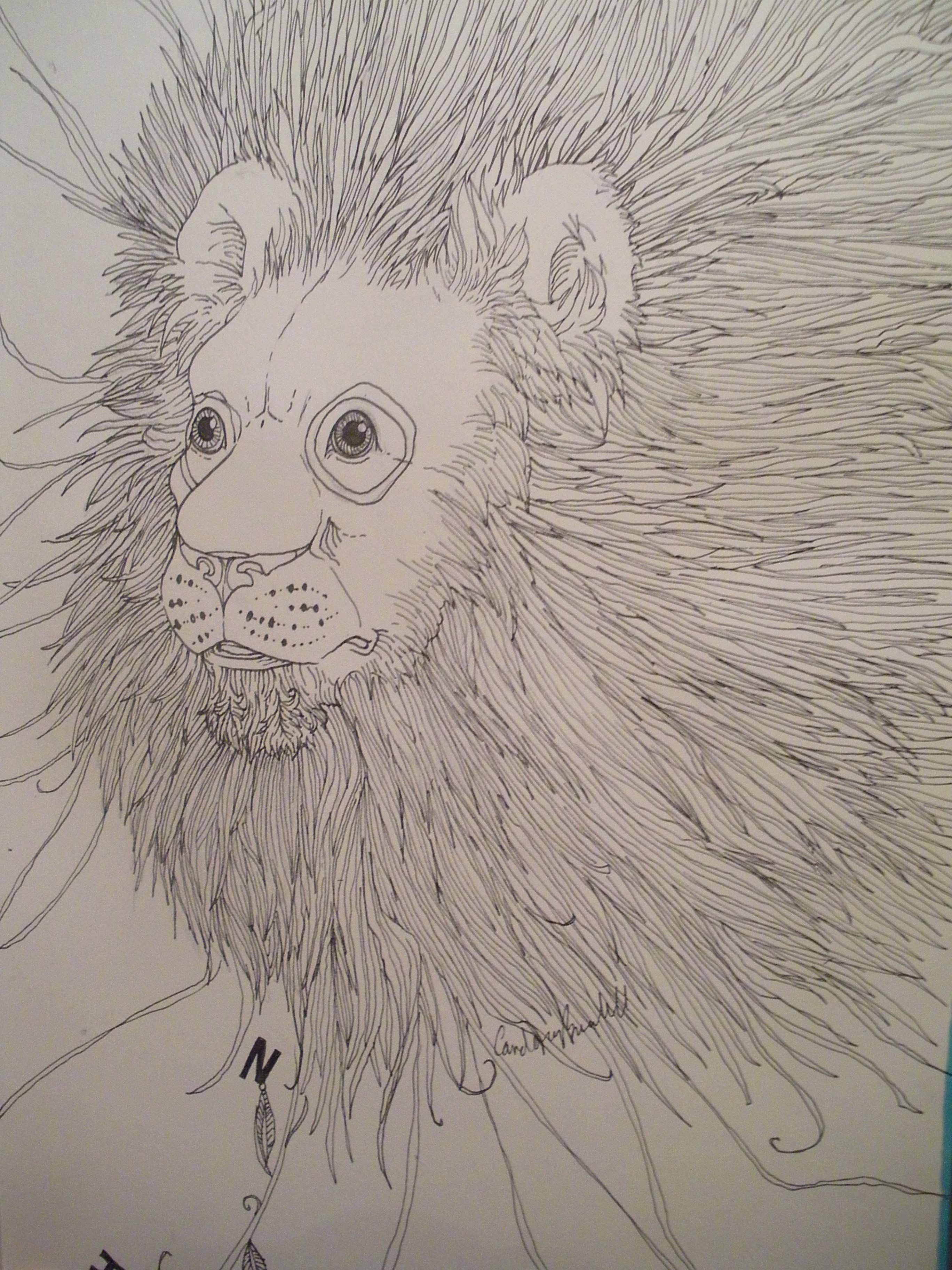 monocle lion