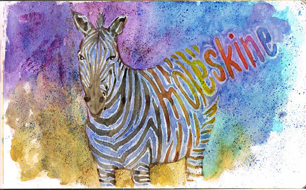 Moleskine – zebra