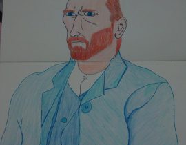 Van Gogh’s self-portrait