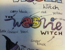 The Woolie Witch logo