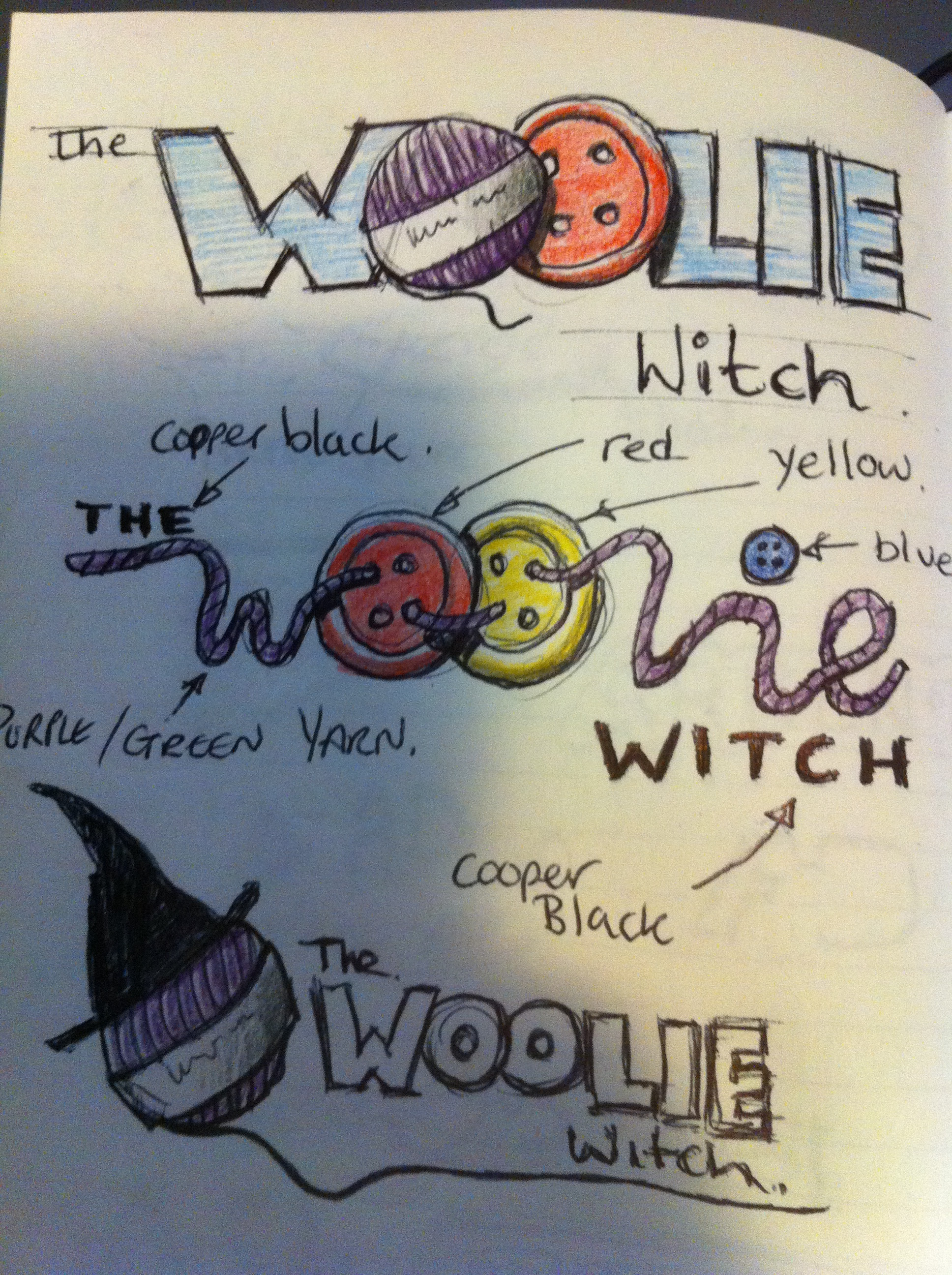 The Woolie Witch logo