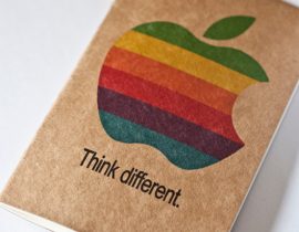 Apple “Think different.” Moleskine Cahier (iMac, iPhone, iPad, iPod, iTunes)