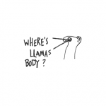 Where’s llamas body?