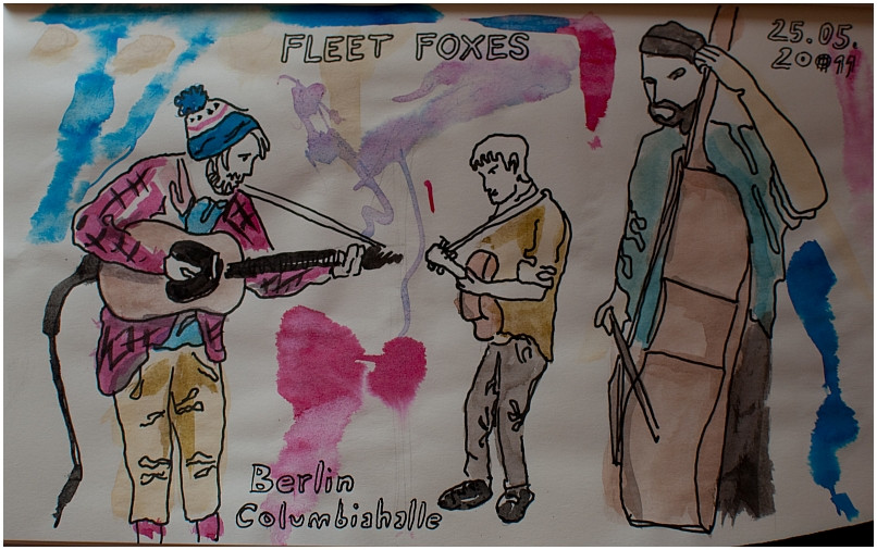 Fleet Foxes live in concert
