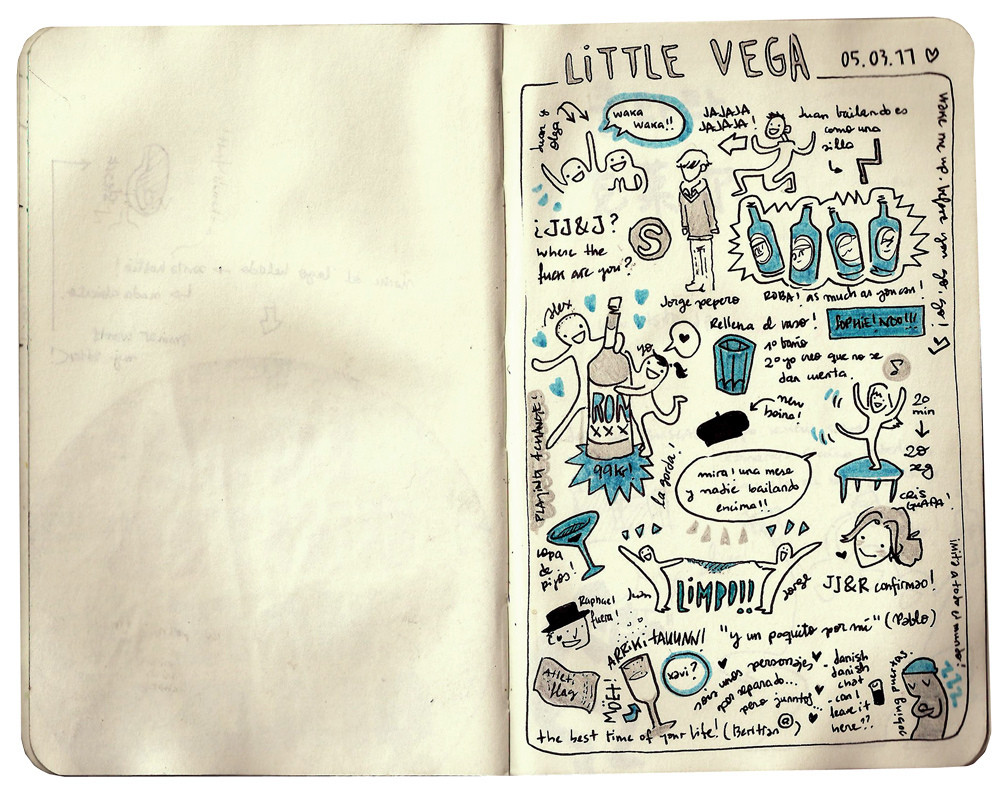 How to remember a night: Little Vega!