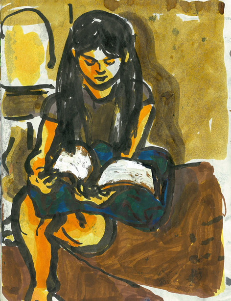 Woman Reading