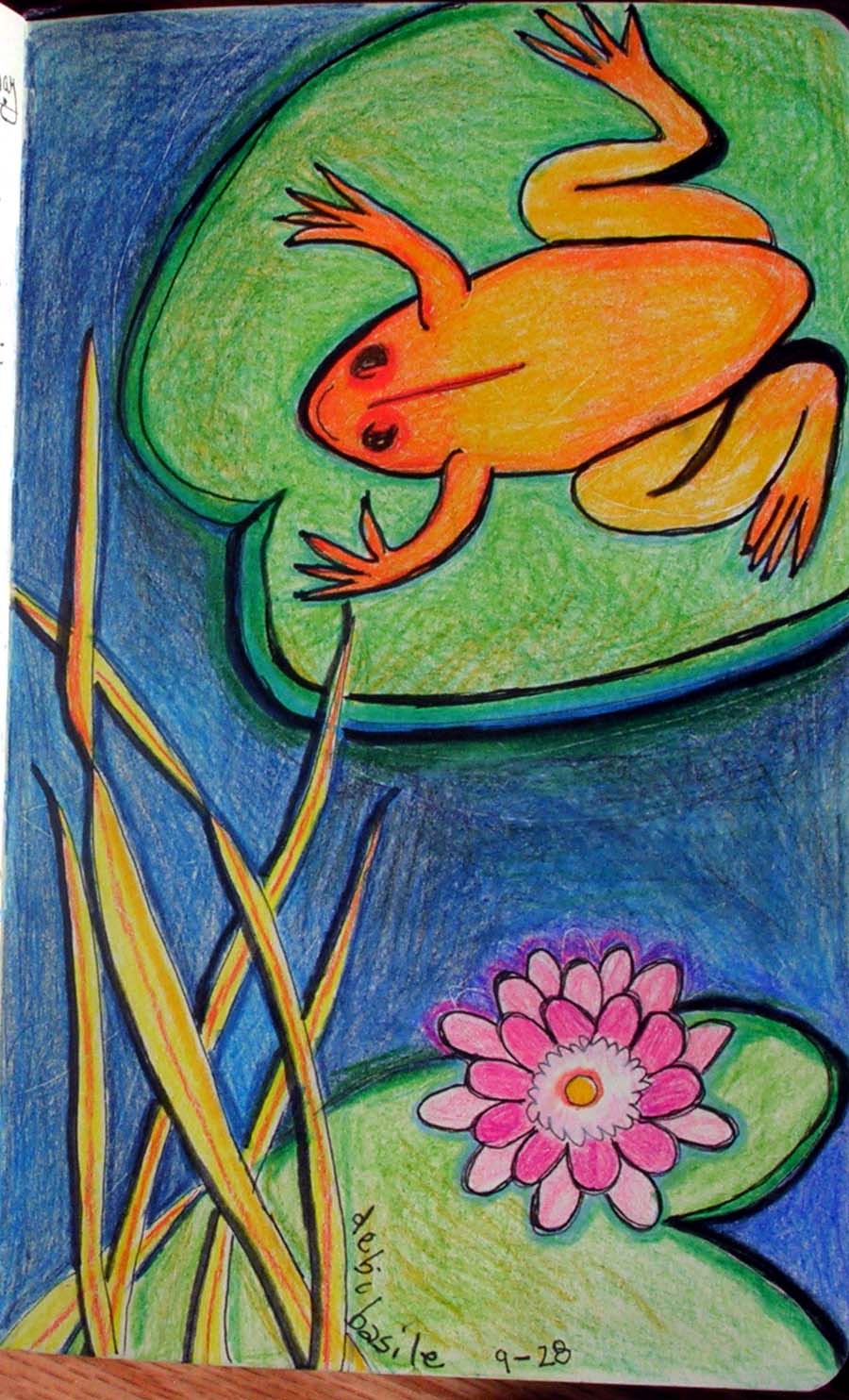 The Frog and the Lotus