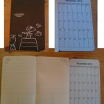 Monthly planner for diary