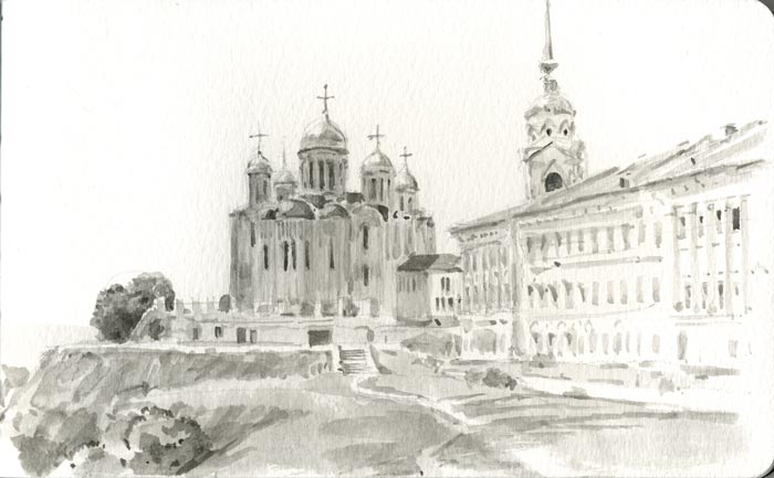 landscape of Vladimir