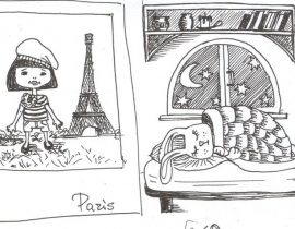 dream about Paris and midwinter night’s dream))
