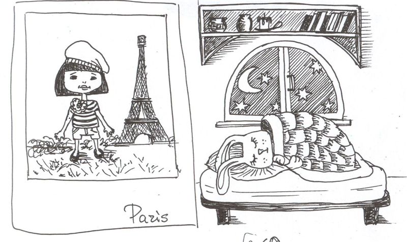 dream about Paris and midwinter night’s dream))