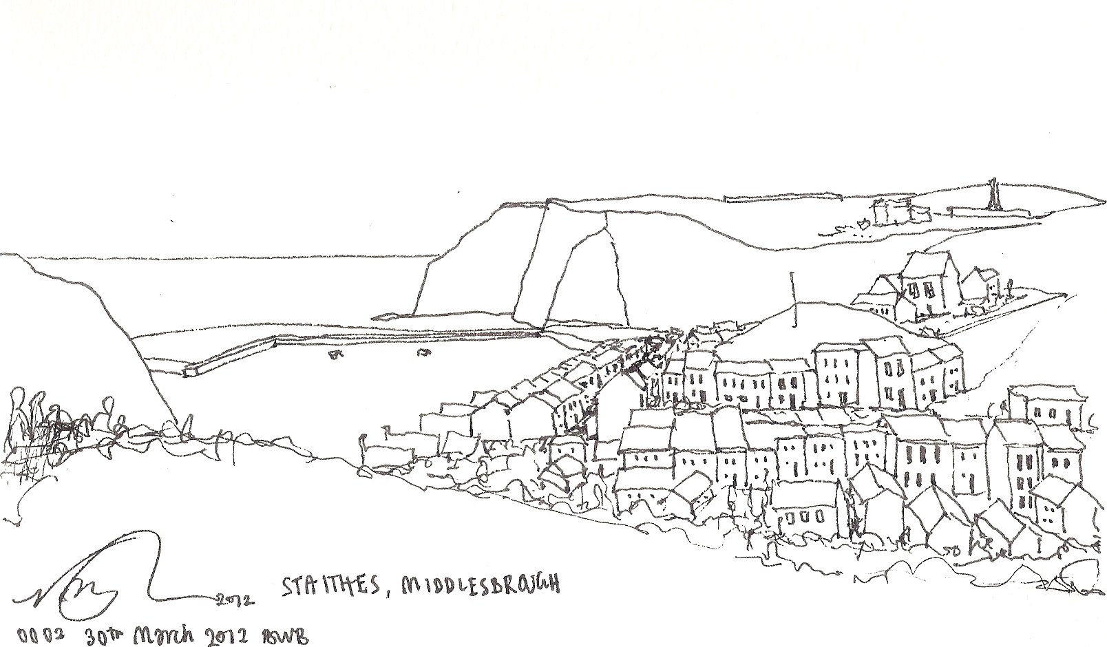 Staithes near Middlesbrough, 2008