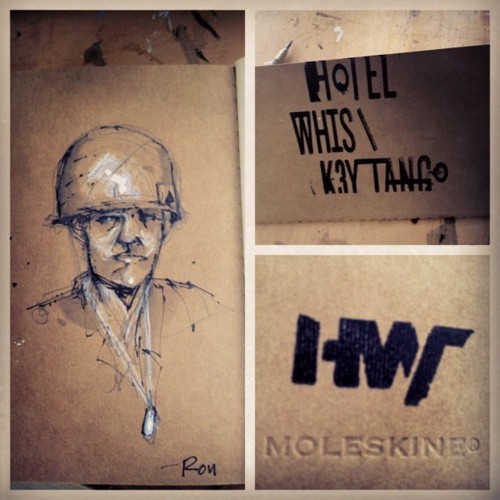 Hotel Whiskey Tango Custom Moleskine