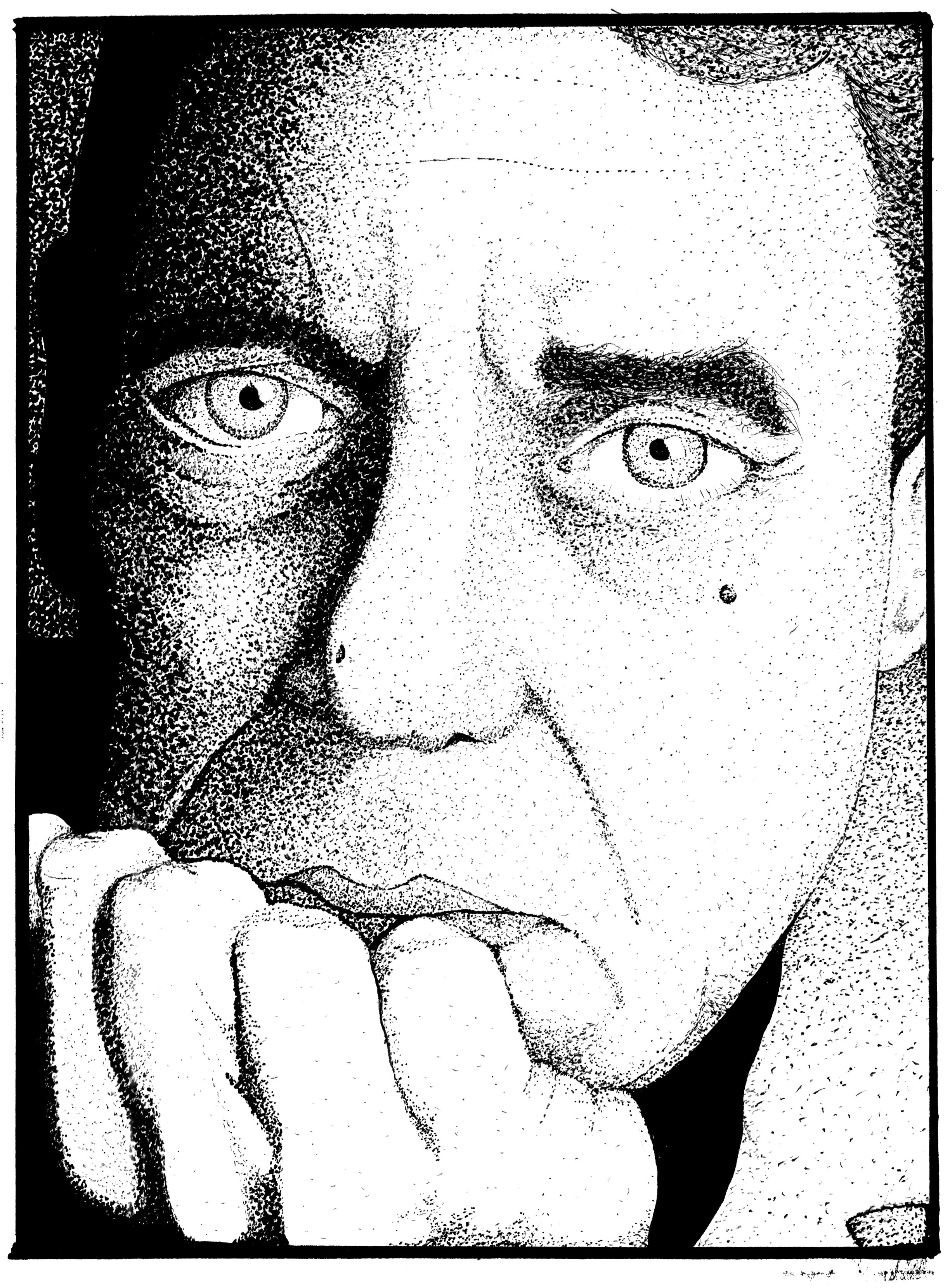 Chico Buarque in Stipple!