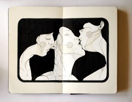 Moleskine | Ménage à Noir et Blanc | Gabriel Kieling