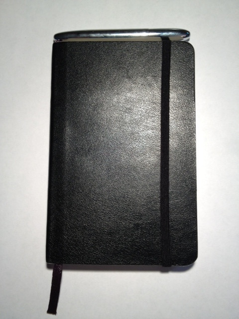 Pocket Moleskine and the Fisher Space Pen