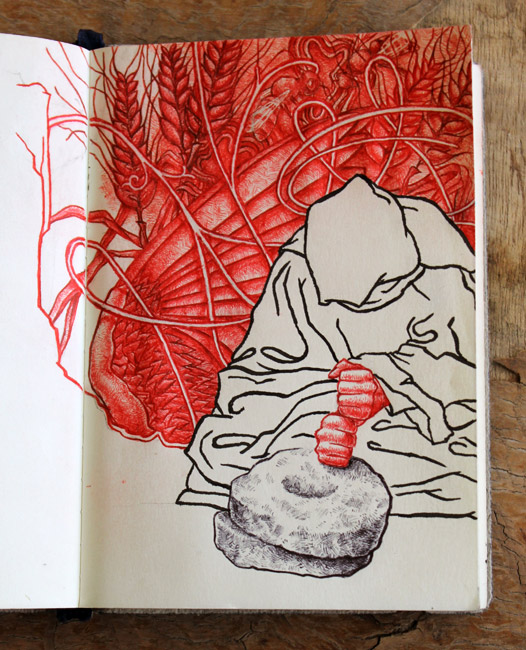 Cairo sketchbook – “Grindstone”