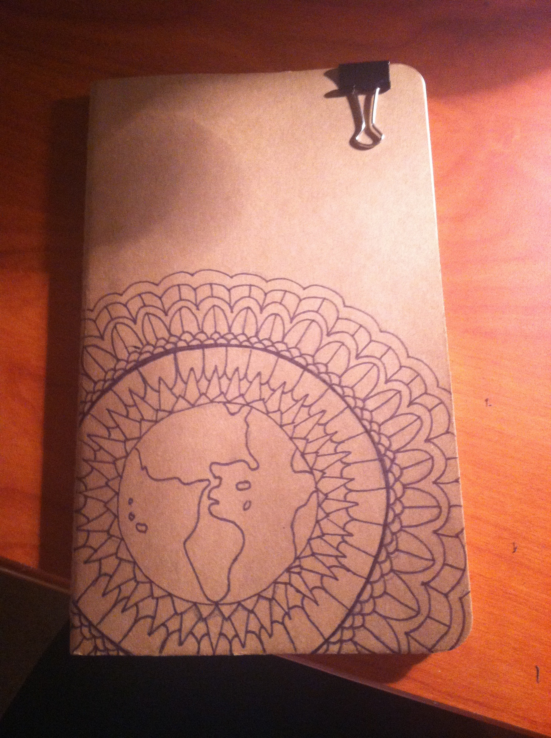 The whole world, in a notebook