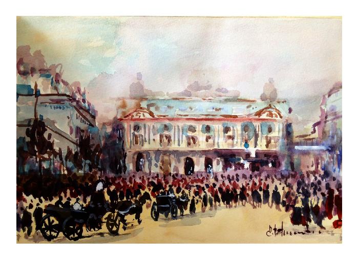 La Ópera en la feria de 1900