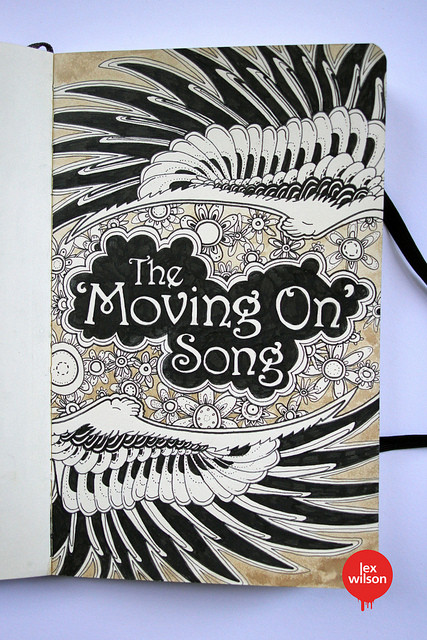 Moleskine illustration: The movin’ on song
