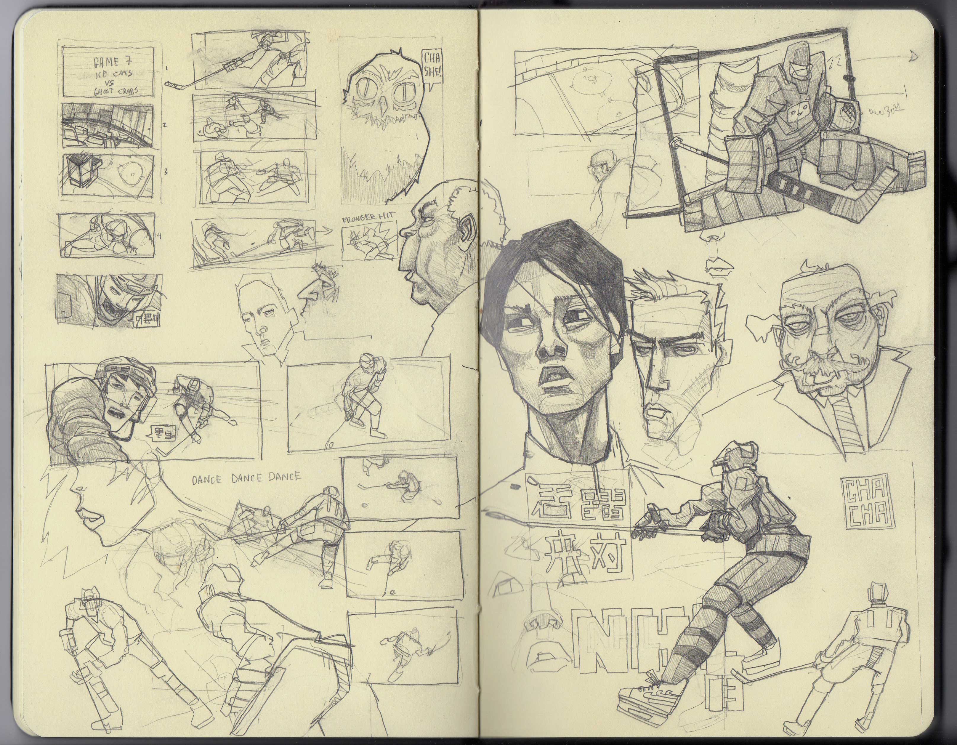 JP Peer Moleskine page.