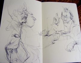 Coffee Shop Sketching