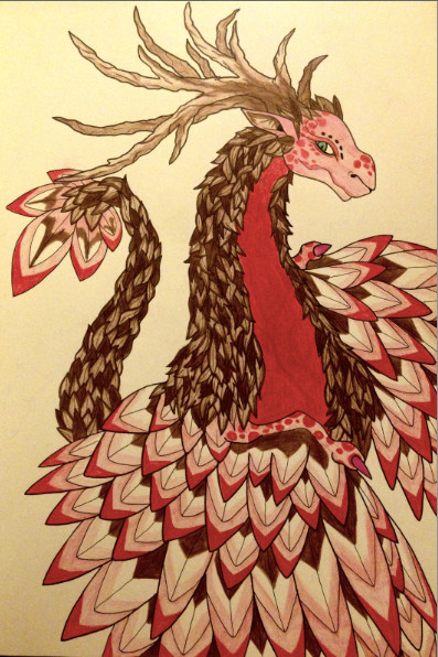 Cherry Blossom Dragon