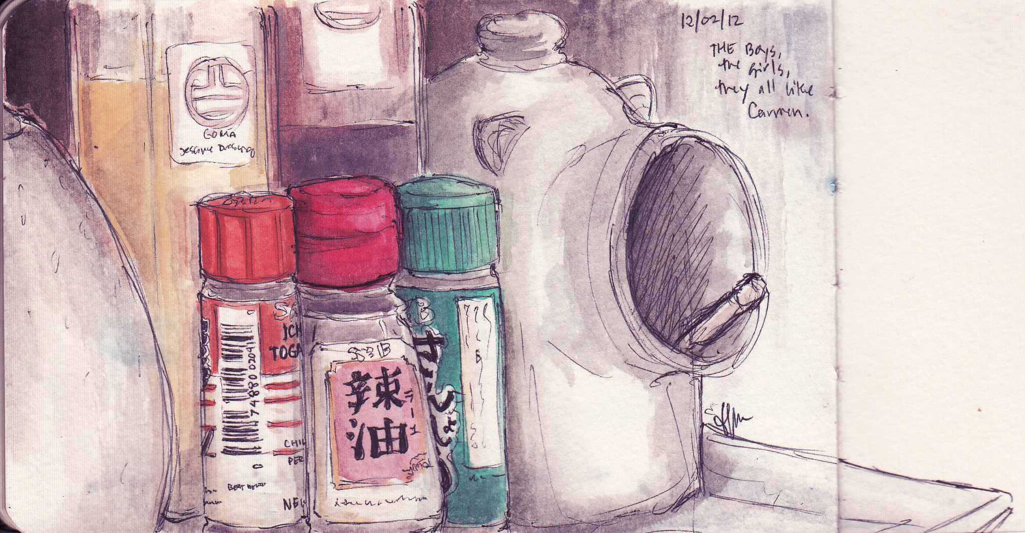 Japanese condiments