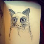 Grumpy Cat Sketch