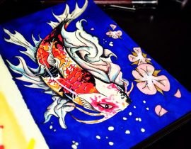 Koi dragon..!