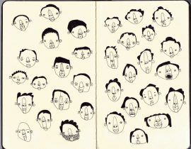 Faces, lots and lots of faces