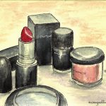 Mac cosmetics illustration